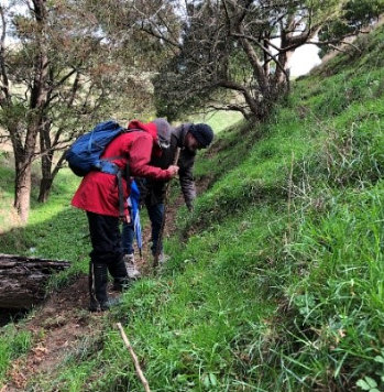 Listening for and recording GGE habitat locations